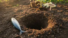 Zašto zakopavati ribu? Tajna iskusnih vrtlara