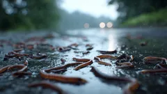 Milijuni crva na površini: što ih zapravo tjera da izađu